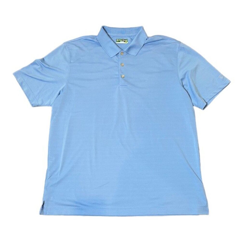 Pro Tour Men's Golf Polo Shirt Medium Blue Size‎ XXL